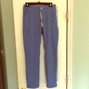 Figs Ceil Blue Yola Scrub Pants